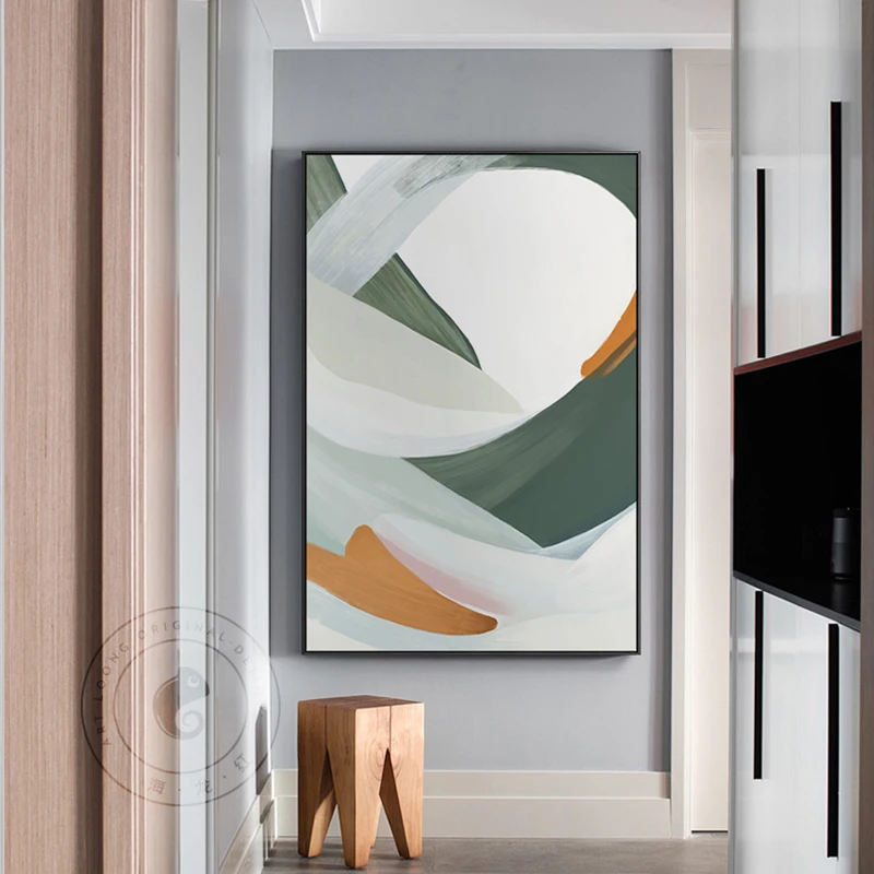 

Nordic Colour Merge Canvas Painting Art Posters And Prints Fashion Home Decor HD Wall Pictures For Living Room abstract style