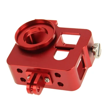 

1PC Metal Cool Anti-scratch Durable Sturdy Outer Case Compatible for GoPro Hero 4