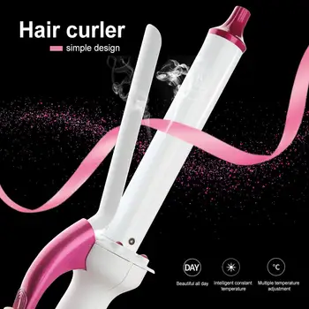

Portable Digital LCD Automatic Hair Curler Ceramic Curling Iron Salon Styling Tool Titanium Auto Hair Curlers