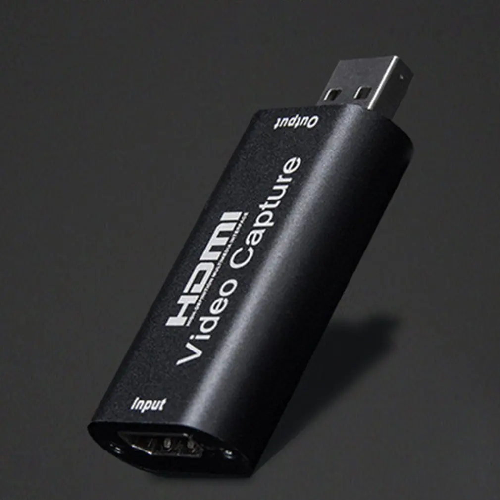 

Mini 4K 1080P HDMI To USB 2.0 Video Capture Card Game Recording Box for PS4 Game For Youtube OBS Live Streaming Broadcast