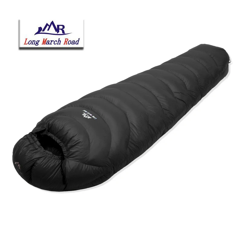 Discount  LMR high quality 2800G/3000G white goose down filling waterproof comfortable winter warm sleeping b