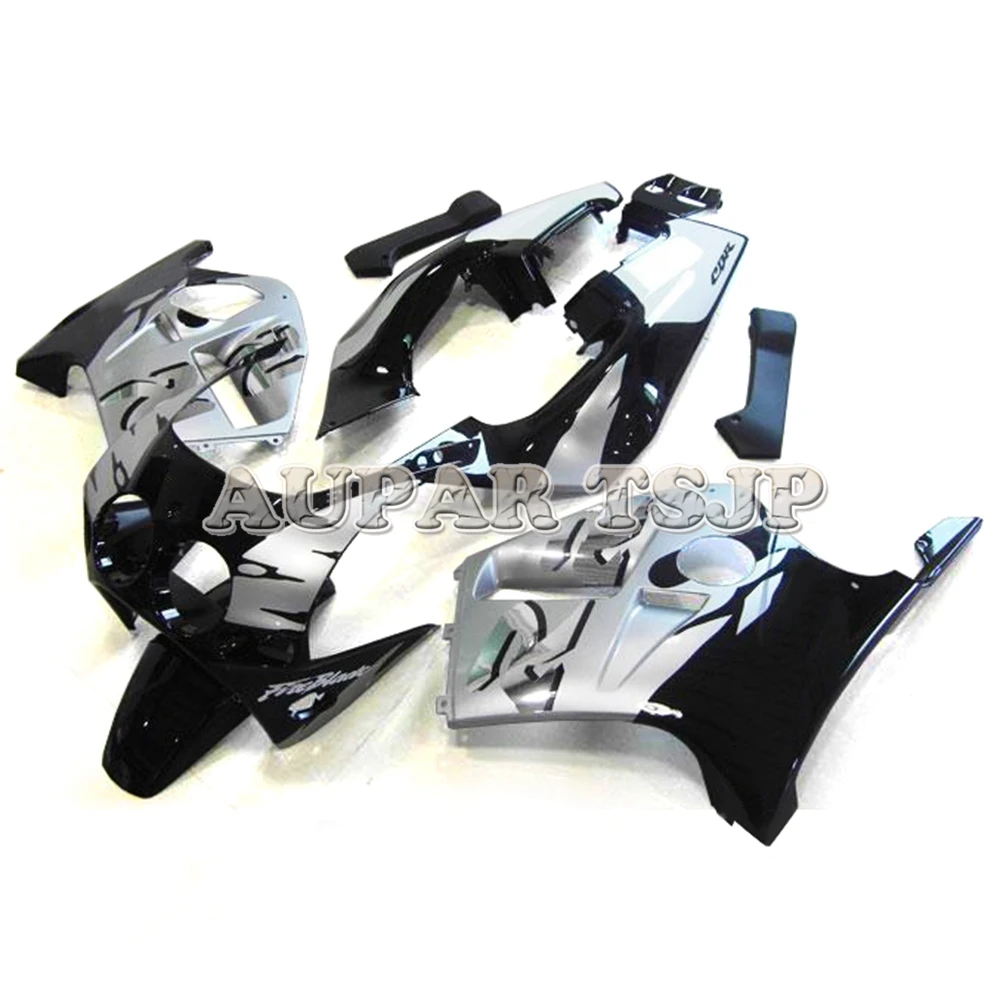 

Motorcycle Fairings for Honda CBR250RR 1988 1989 Bodywork ABS Plastic Cowlings Injection Panels MC19 88 89 Black Silver Hulls