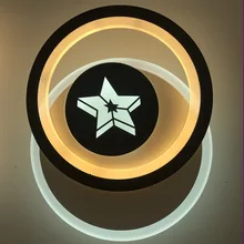 Светодиодный потолочный светильник современный простой вводить огни акриловая настенная лампа потолочный светильник фойе коридор выход на балкон