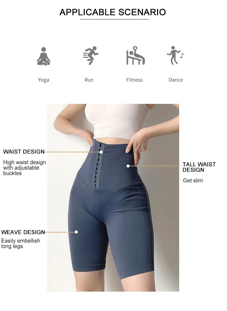 Women Adjustable Sport Leggings High Waist Shape Up Yoga Shorts Waistband Shaper Tummy Control Running Fitness Legging Gym Tight mens swim shorts