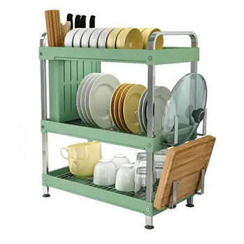 

Kitchen Shelf, Cupboard Rack, Drain Rack, Dish Rack, Plate Rack, Domestic Table Storage Rack, Dishes Storage Box