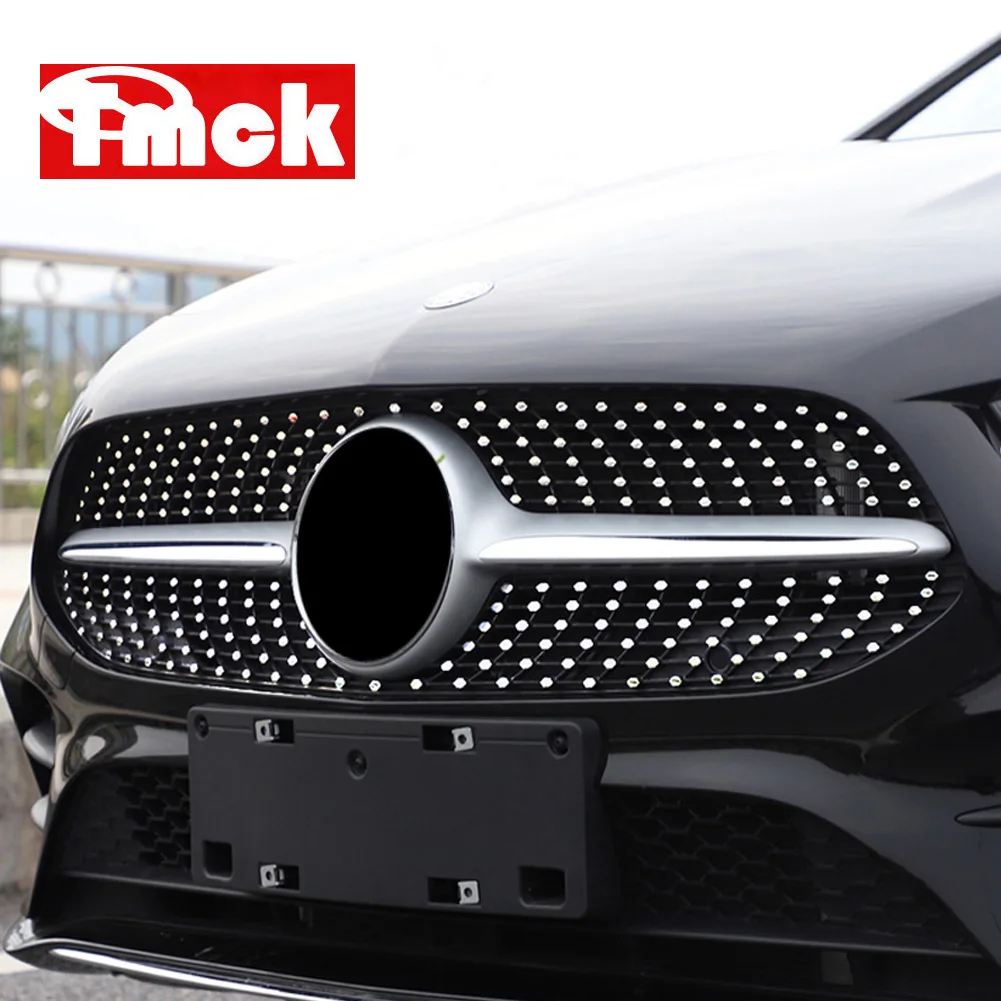 For Mercedes Benz A GLA CLA Class W177 V177 H247 C117 W117 Car Air Intake Grille Decoration Sequin Starry Sky Net Trim Sequins | Автомобили