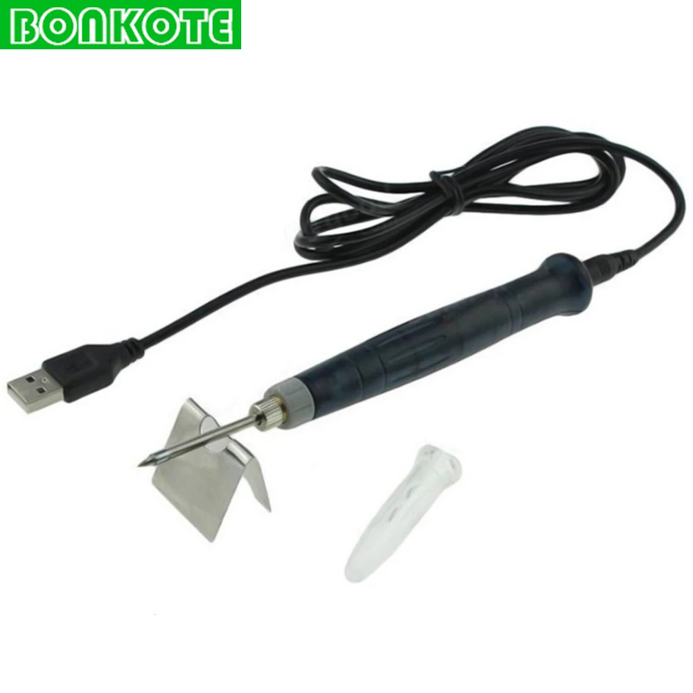 Portable USB Power 8W Electric Soldering Iron Welding Solder Rework Station Repair Tools Evenly 5 S