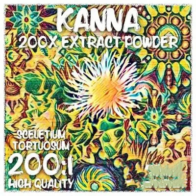 

Kanna (Sceletium tortuosum) 200x Extract Powder [5 Grams-10 Grams ]