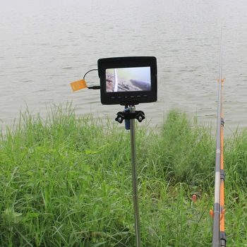 

HY Fish Finder 4.3" LCD HD 1000TVL Underwater Ice Fishing Detector Camera 8pcs IR 150 Degrees Angle Fishfinder With 15M cable