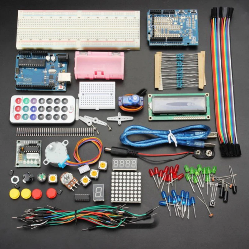 

UNOR 3 Board Learning Guide Kits, For Arduino Basic Primary Project Education Starter Ki