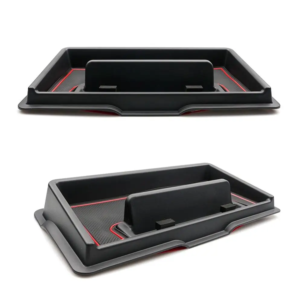 LFOTPP For Suzuki Jimny Sierra JB64 JB74 Car Instrument Panel Phone Holder Center Console Storage Box Car Interior Accessories - Название цвета: Red