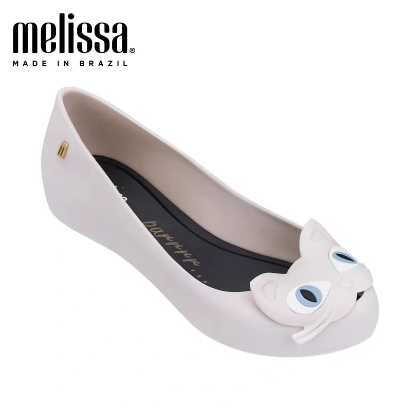 Melissa/обувь Cat 2020 Новые женские сандалии на плоской подошве Обувь Melissa для женщин