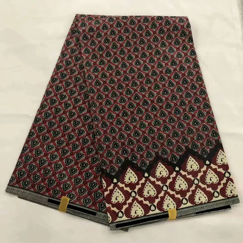 Mitex Печать Ткани Хлопчатобумажные для изготовления платьев юбки/африканские ткани Kitenge ткани африканская Pagne LSCW-57