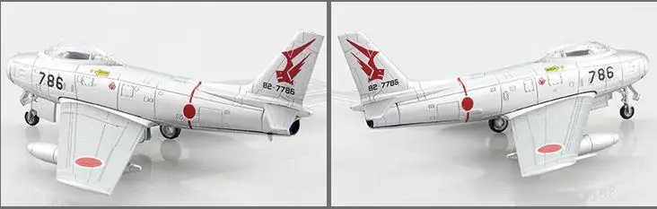 F-86 Sabre Япония 7786 1/100 литье под давлением модель самолета Атлас