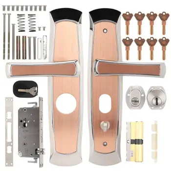 

Stainless Steel Handle Mortice Leverset Lockset Door Lock Double Tongue