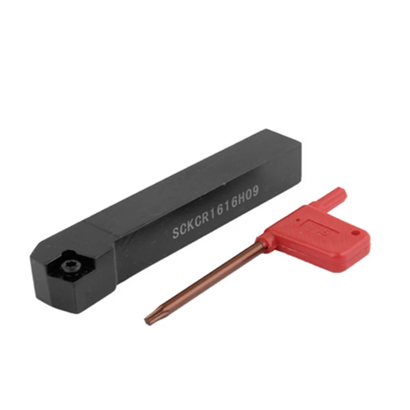 

SCKCR1616H09 CNC turning tool holder,External turning tools,Screw on Clamp Lathe Cutting Tool holder For CCMT09T304/08 Inserts