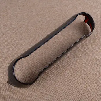 

Carbon Fiber Black Interior Air Conditioning Control Button Switch Panel Ring Cover Trim Fit for Toyota RAV4 XA50 2019