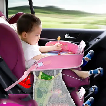 

Auto interior parts Multifunctional dining table Children's waterproof table Baby eating toy table for car