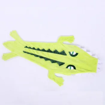 

Sleeping Bag Cute Cartoon Crocodile Blanket Children Sleeping Bag Flannel Material Sleep Blanket