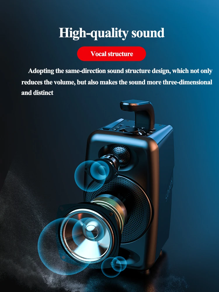 Wireless Bluetooth Speaker Outdoor Portable sound