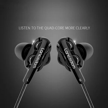 

dual dynamic chicken eating game headset in ear heavy bass with microphone remote headset