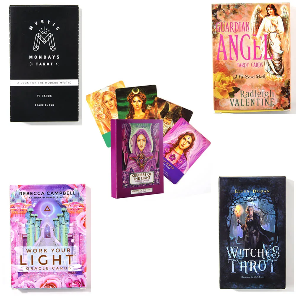 Oracle Tarot Cards коробка набор игра английский Таро колода настольная карточная игра настольная игра вечерние игральные карты развлечения Семейные игры