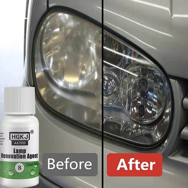 Car Headlight Restoration Kit Scratch Remover Repair Universal Refurbish Car Polymer Protect Polish Liquid Cleaners HGKJ 8 2