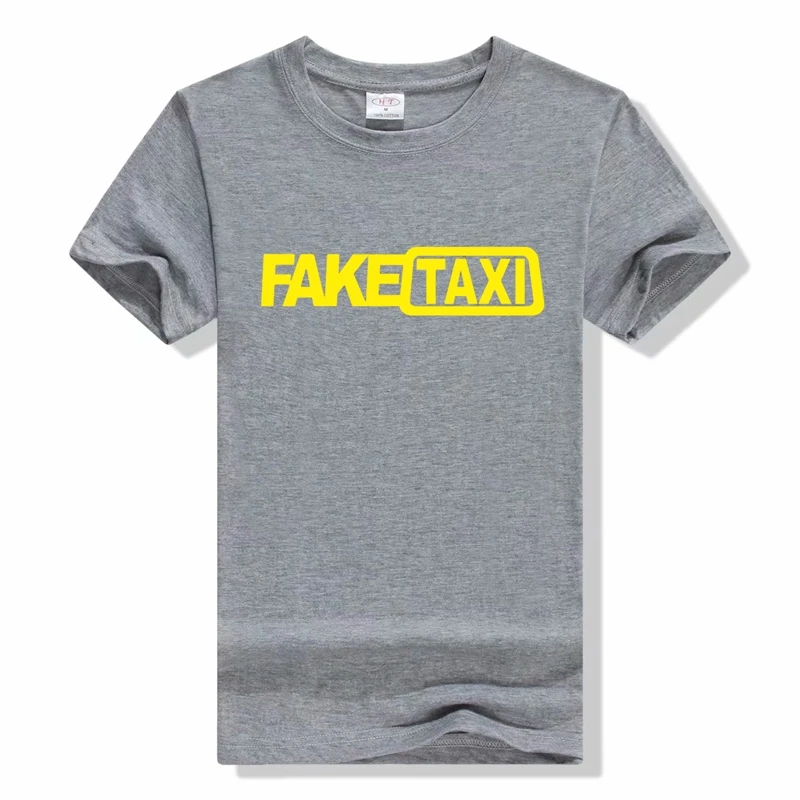 Мужская футболка с буквенным принтом «Fake Taxi», летние Забавные футболки с надписью «I'm The Fake Taxi Driver», Мужская футболка с круглым вырезом и коротким рукавом - Цвет: 10