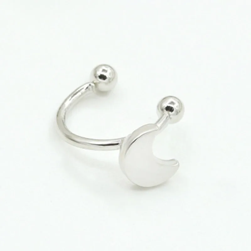 I Vintage Leaf Clip On Earrings No Pierced Ear Cuff Pendientes De Clip Women Earrings Ear Wrap Earcuff Brincos Statement Jewelry 4 - Окраска металла: I