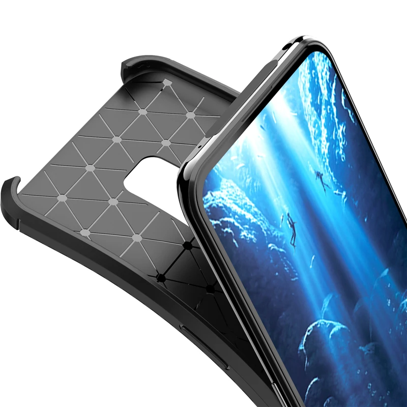 ДЛЯ Vivo V17 Pro Чехол, роскошная деловая задняя крышка из волокнистой кожи для Vivo V17 Pro, чехол, ТПУ, силиконовые аксессуары для телефонов(XS0311