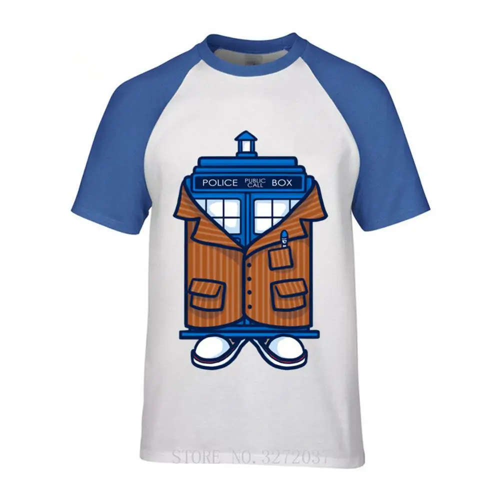 Мужская хлопковая футболка с коротким рукавом модная повседневная доктором 10 2019