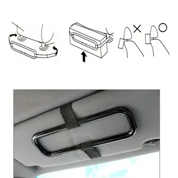 

1pc Portable Car Mount Organizer Auto Accessories Car Sun Visor Tissue Box Holder Napkin Seat Back Bracket Wholesale csv
