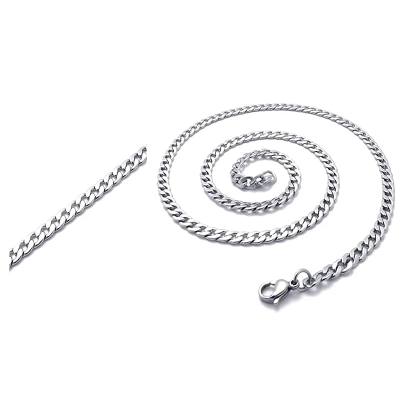 2 Pcs Men Chain Stainless Steel Armor Chain Necklace Silver Color Width 5mm Length 68cm Width 7mm Length 50cm Chain Necklaces Aliexpress 2 Pcs Men Chain Stainless Steel Armor Chain Necklace Silver Color Width 5mm Length 68cm Width 7mm Length 50cm Chain Necklaces Aliexpress