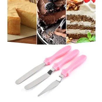 

3 Pcs Rotating Butter Spatula Mixer Rotation Scraper Food Processing Tool J78C