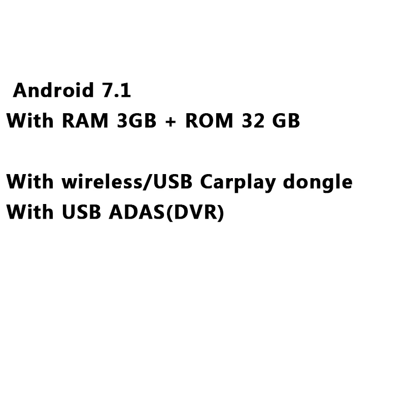 Android 7,1 автомобильный аудио видео интерфейс интеграции gps навигационная коробка для Mazda CX-5 2013-19 поддержка carplay dongle по Lsailt - Размер экрана, дюймов: 7.1 3g adas carplay