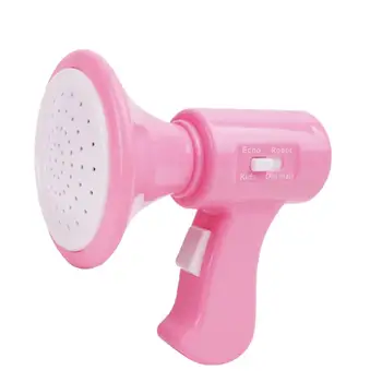 

1PC Mini Megaphone Toy Creative Sound Changer Toy Interesting Plastic Loudspeaker Toy Cartoon Horn Voice Changer Toy