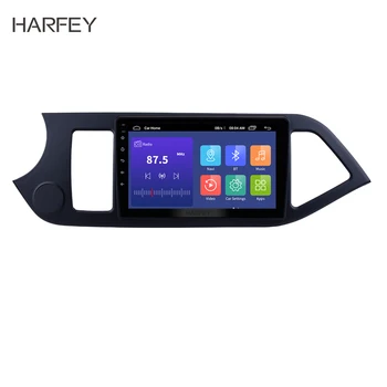 

Harfey GPS Car Stereo 2Din Multimedia Player 9" Android 9.0 For KIA PICANTO Morning 2011 2012 2013 2014 HD Touch Screen 1024*600