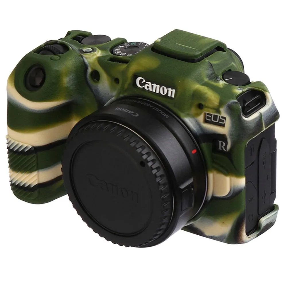 Мягкий силиконовый резиновый чехол для Canon EOS RP цифровая камера Личи Текстура поверхности защитный корпус протектор