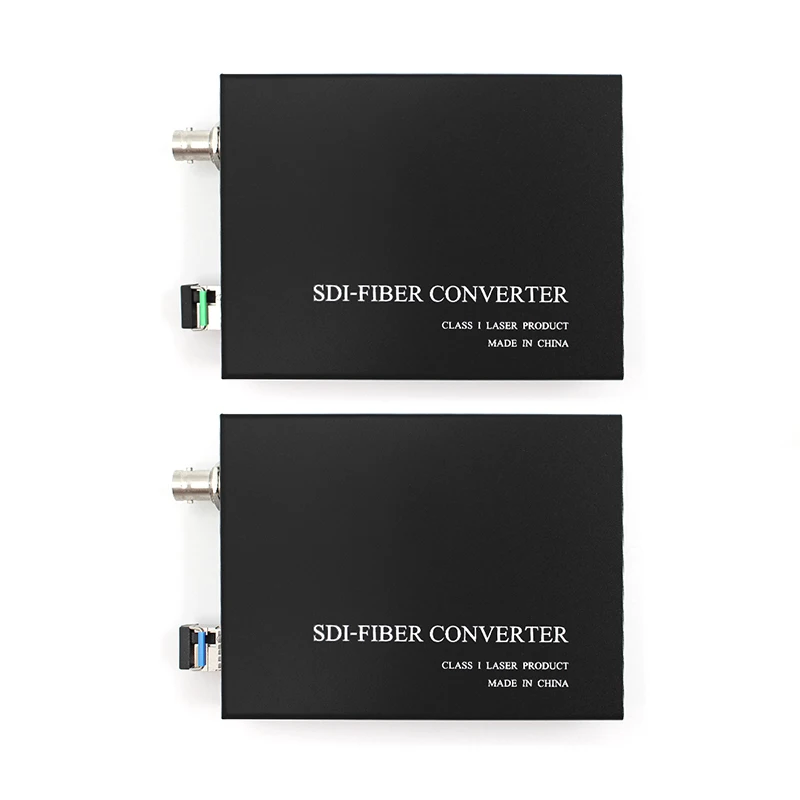 SDI 광섬유 미디어 컨버터 SD/HD/3G SDI 송신기 및 수신기, 1 쌍 비디오 오디오 RS485 데이터 오버 파이버|무선 ...