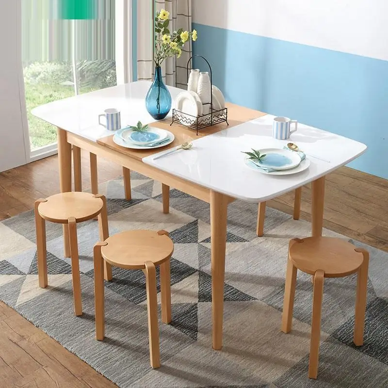 Juego Redonda Eettafel Esstisch Meja Makan Pliante Sala Escrivaninha Dinning De Jantar Bureau Mesa Comedor стол обеденный стол