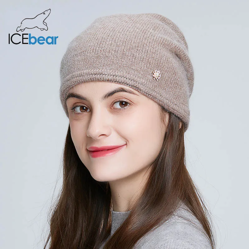 ICEbear высокое качество женская шляпа модная шапка E-MX19104 - Цвет: 04