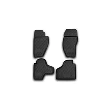 Коврики в салон jeep cherokee, 2008-> 4 шт.(полиуретан)(джип чероки