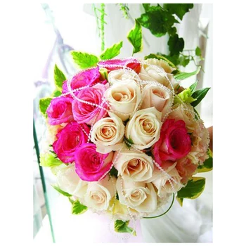 

OLY Diamond Painting Flowers Full Round Elegant Embroidery Diamond Painting Diamond Painting Nouveau Mosaic Kit