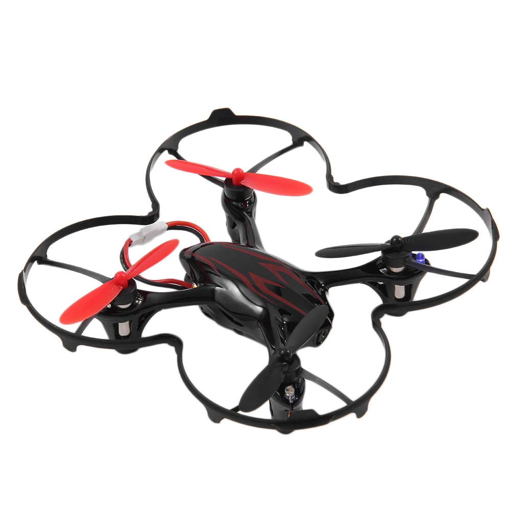 HUBSAN Original H107C 4 Axes 2.4GHZ Wireless Remote Control Quadcopter With 2MP HD Camera Best Gift Black& Red