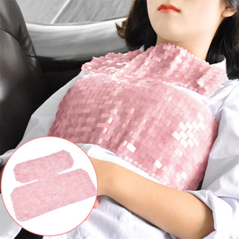 Массажер для красоты из розового кварца и нефрита занавеска с розовыми