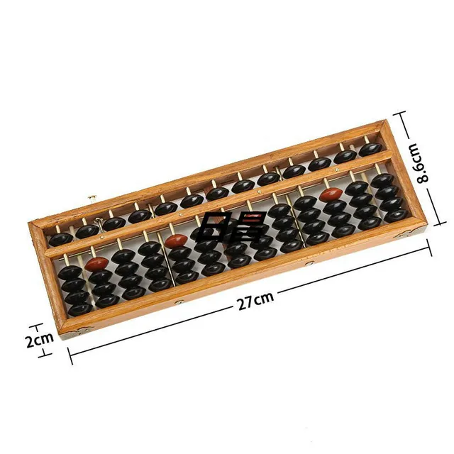 1pcs Wooden Frame Classic Ancient Calculator Abacus Bead Toy Develop Kid's Mathematics Abacus Intelligence 3