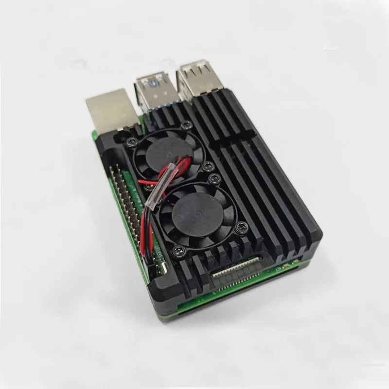 Новая мода подходит для Raspberry Pi 4 Металлический корпус защитный корпус чехол