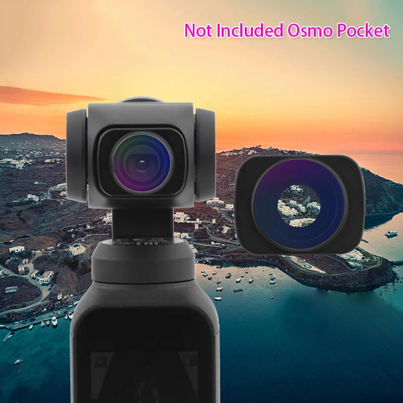 Eshowee портативный мини размер PTZ камера Широкоугольный объектив для DJI OSMO Карманная камера аксессуары 11