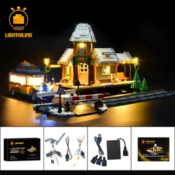 

LIGHTAILING Led Lighting Kit For Genuine Creative Series Winter Village Station Building Blocks Compatible With Model 10259