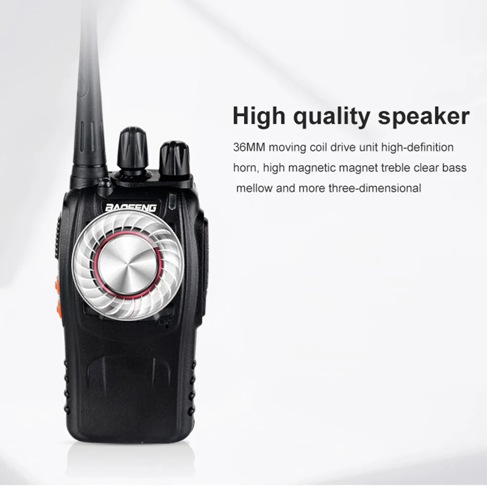 BF-888S радиус действия 5 км Беспроводная рация UHF talkie портативная двухсторонняя радиосвязь